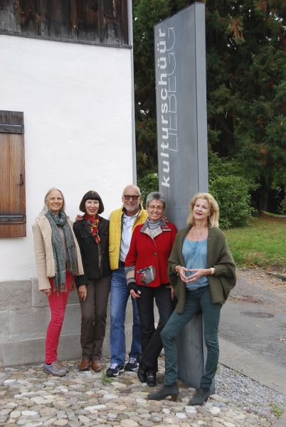 Ursula Früh, Hilde Schlumpf, Christian Schlumpf, Marlis Bruppacher und Susanne Däuber